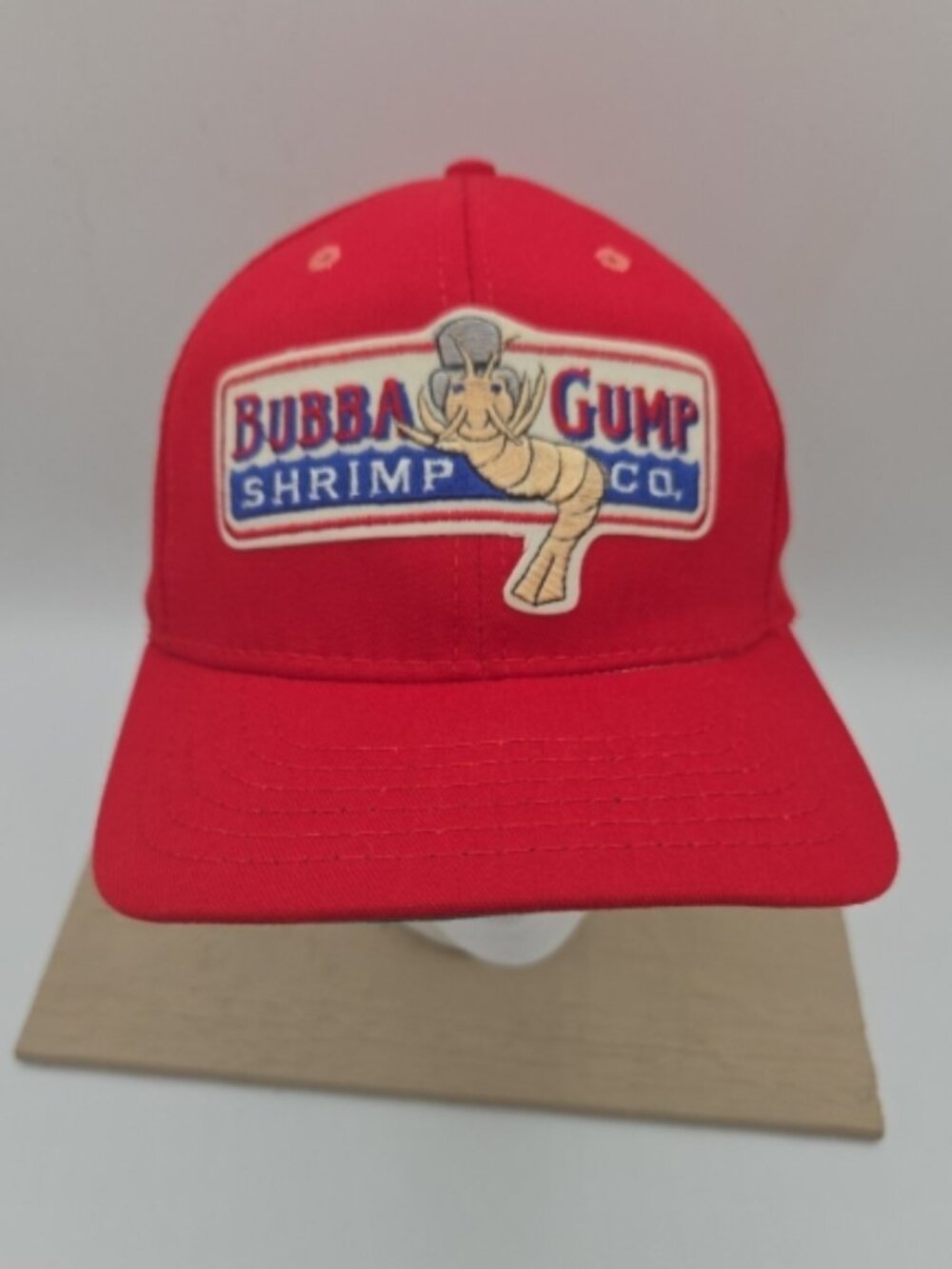 Vintage American Needle Bubba Gump Shrimp Co Snapback Hat Red Forrest Gump